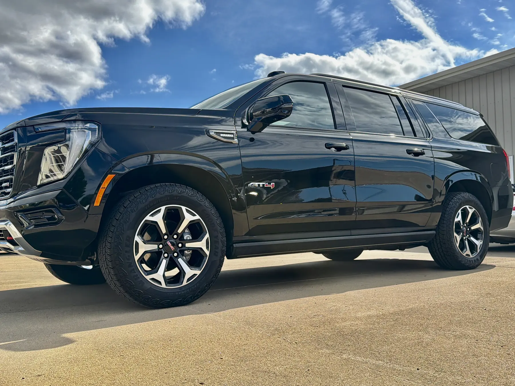 Family SUV after new vehicle paint protection in Dickinson